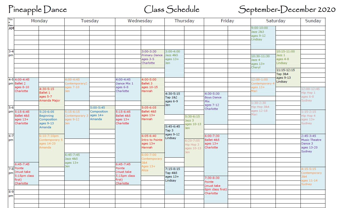 Pineapple Dance Studio, Amherst MA